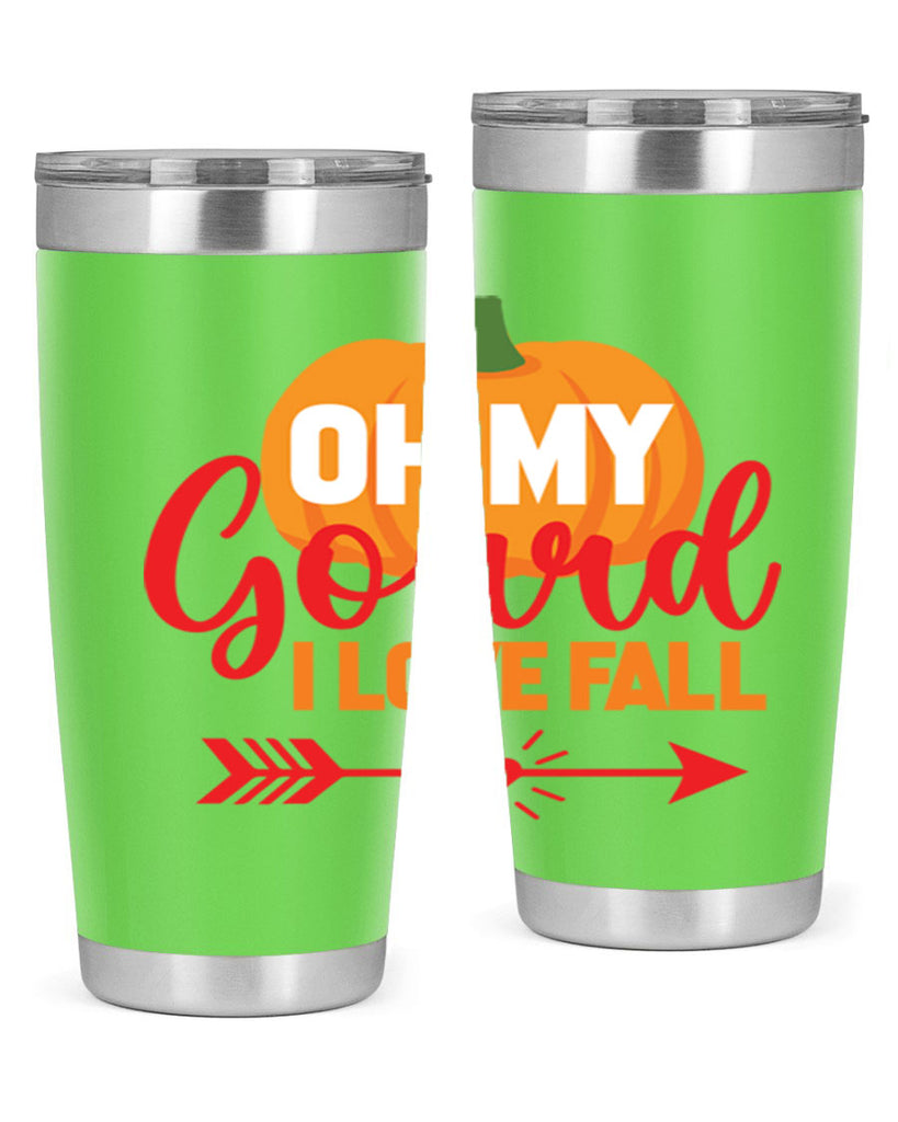 OhMyGourdILove 459#- fall- Tumbler