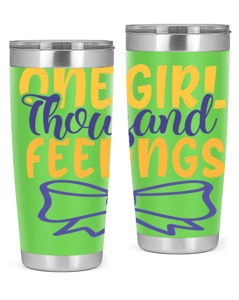 One Girl Thousand Feelings Style 208#- baby- tumbler
