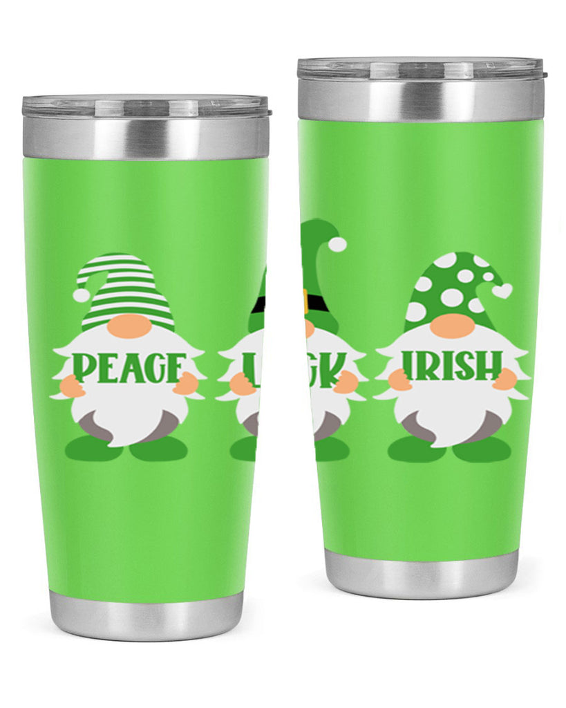 Peace Luck Irish Style 41#- St Patricks Day- Tumbler