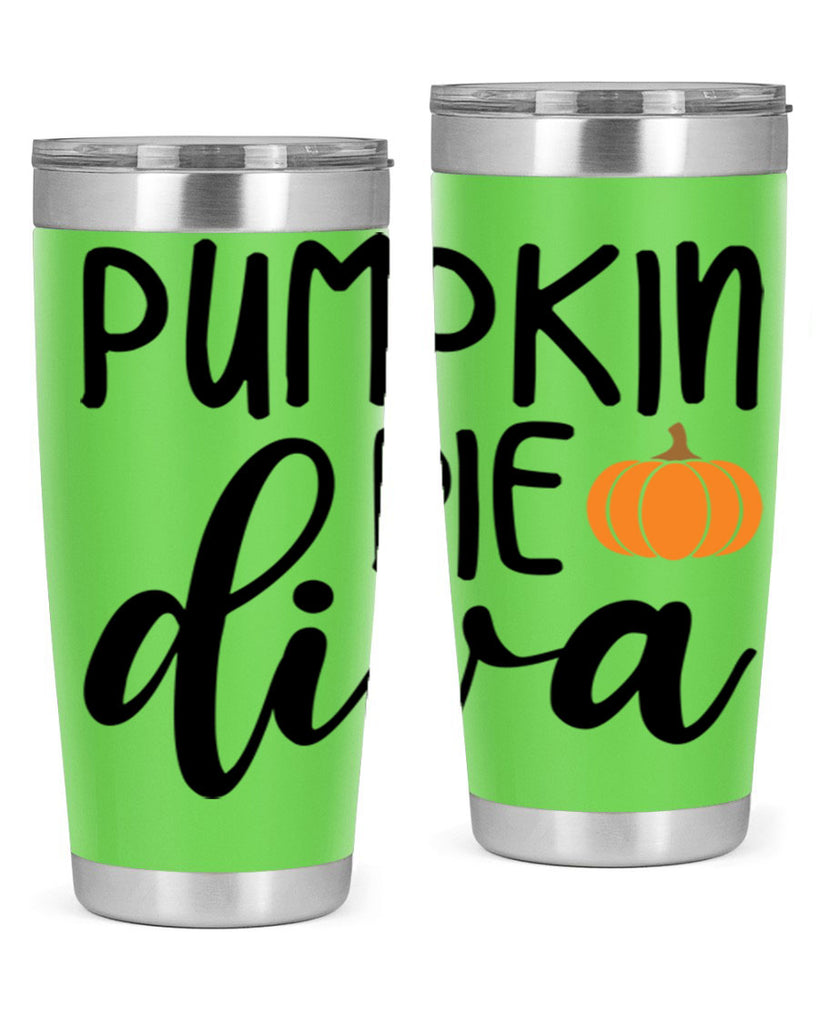 Pumpkin Pie Diva 532#- fall- Tumbler