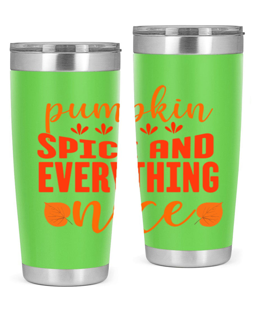 Pumpkin Spice And Everything Nice Design 535#- fall- Tumbler