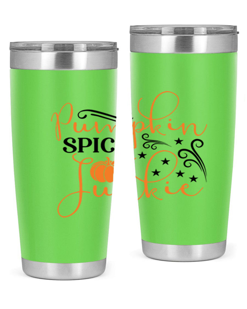 Pumpkin Spice Junkie 549#- fall- Tumbler