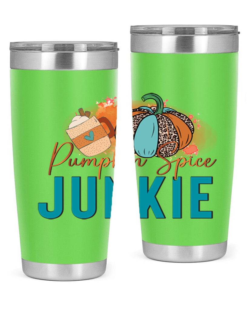 Pumpkin Spice Junkie 550#- fall- Tumbler