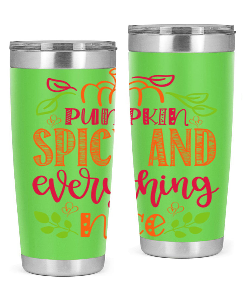 Pumpkin Spice and Everything Nice 536#- fall- Tumbler