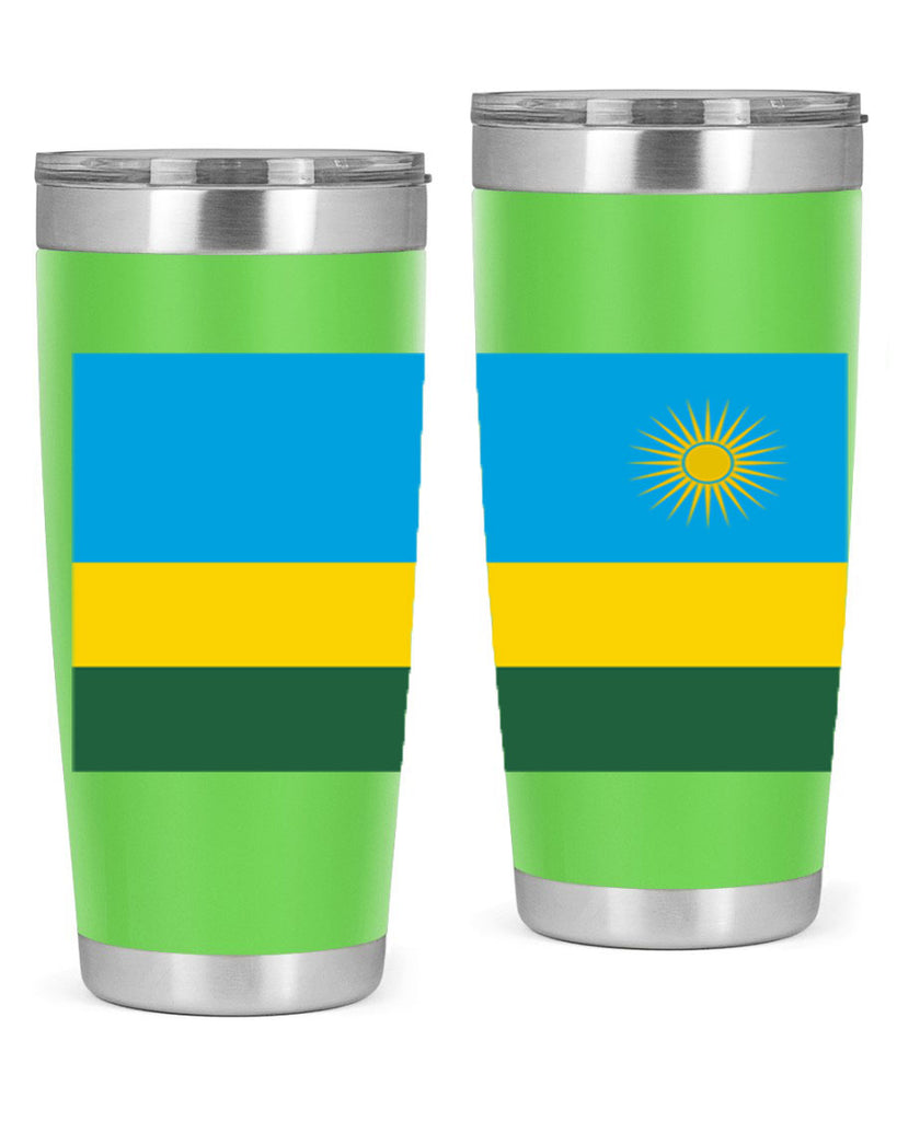 Rwanda 53#- world flags- Tumbler