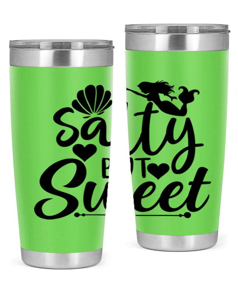 Salty But Sweet 564#- mermaid- Tumbler