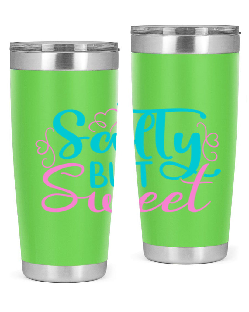 Salty But Sweet 565#- mermaid- Tumbler