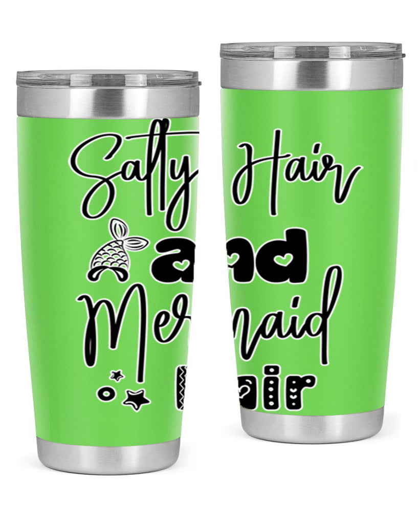 Salty Hair and Mermaid Hair 572#- mermaid- Tumbler