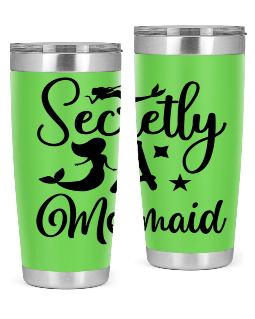 Secretly a mermaid 580#- mermaid- Tumbler