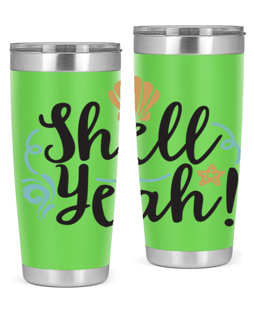 Shell Yeah 592#- mermaid- Tumbler