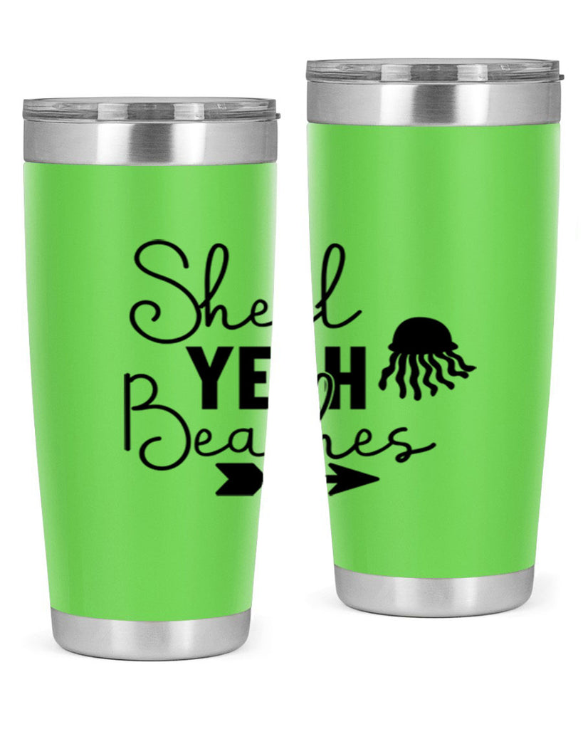 Shell Yeah Beaches 588#- mermaid- Tumbler