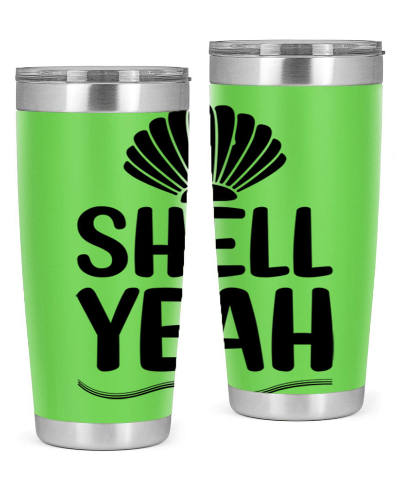 Shell yeah 597#- mermaid- Tumbler