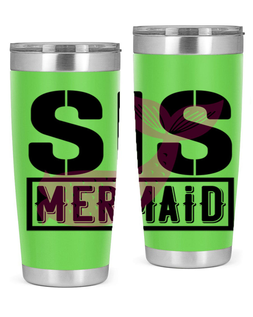 Sis mermaid 599#- mermaid- Tumbler