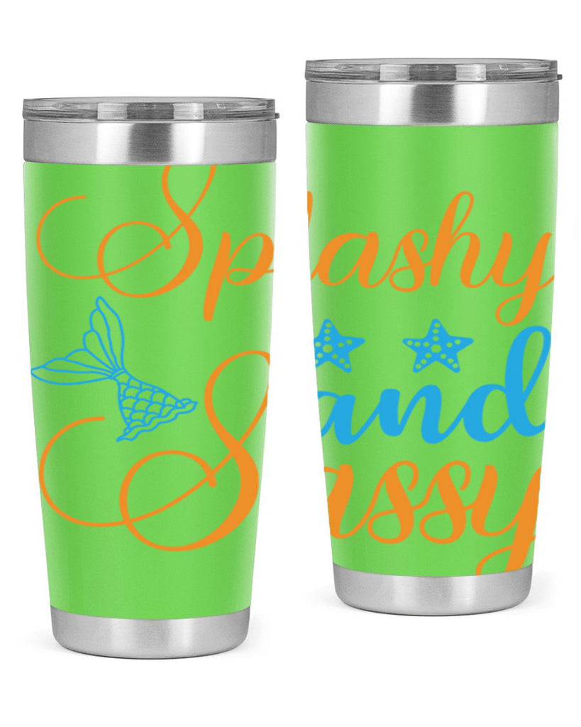 Splashy and Sassy Design 625#- mermaid- Tumbler