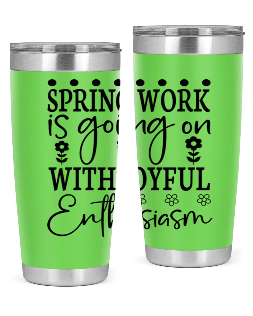 Spring work is going on 521#- spring- Tumbler