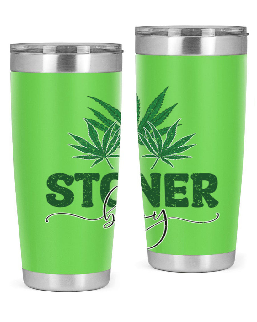 Stoner Baby Sublimation 261#- marijuana- Tumbler