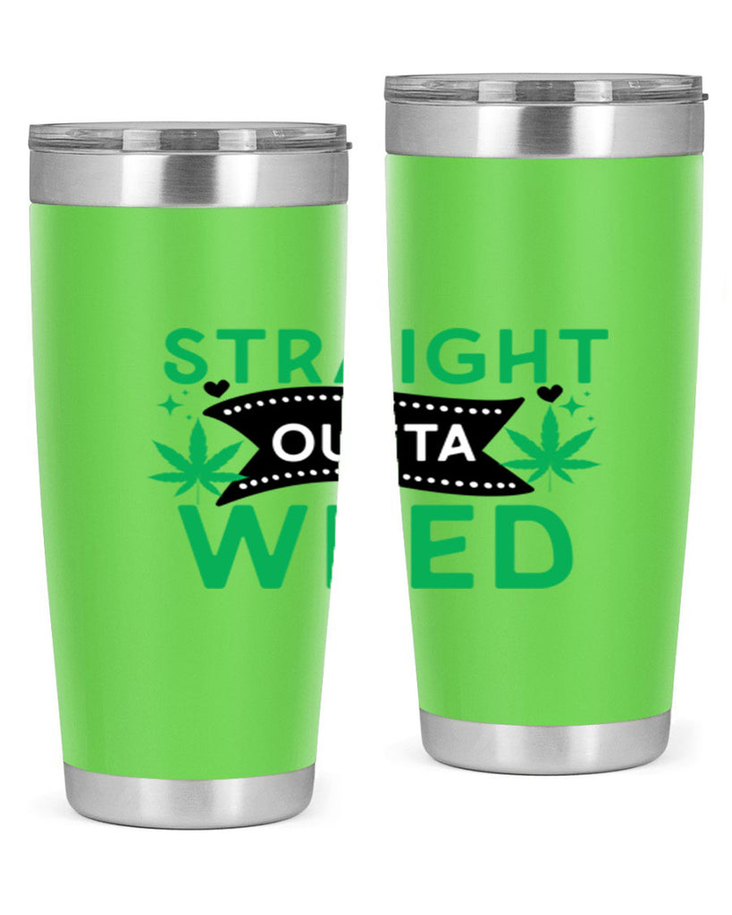 Straight Outta Weed 266#- marijuana- Tumbler