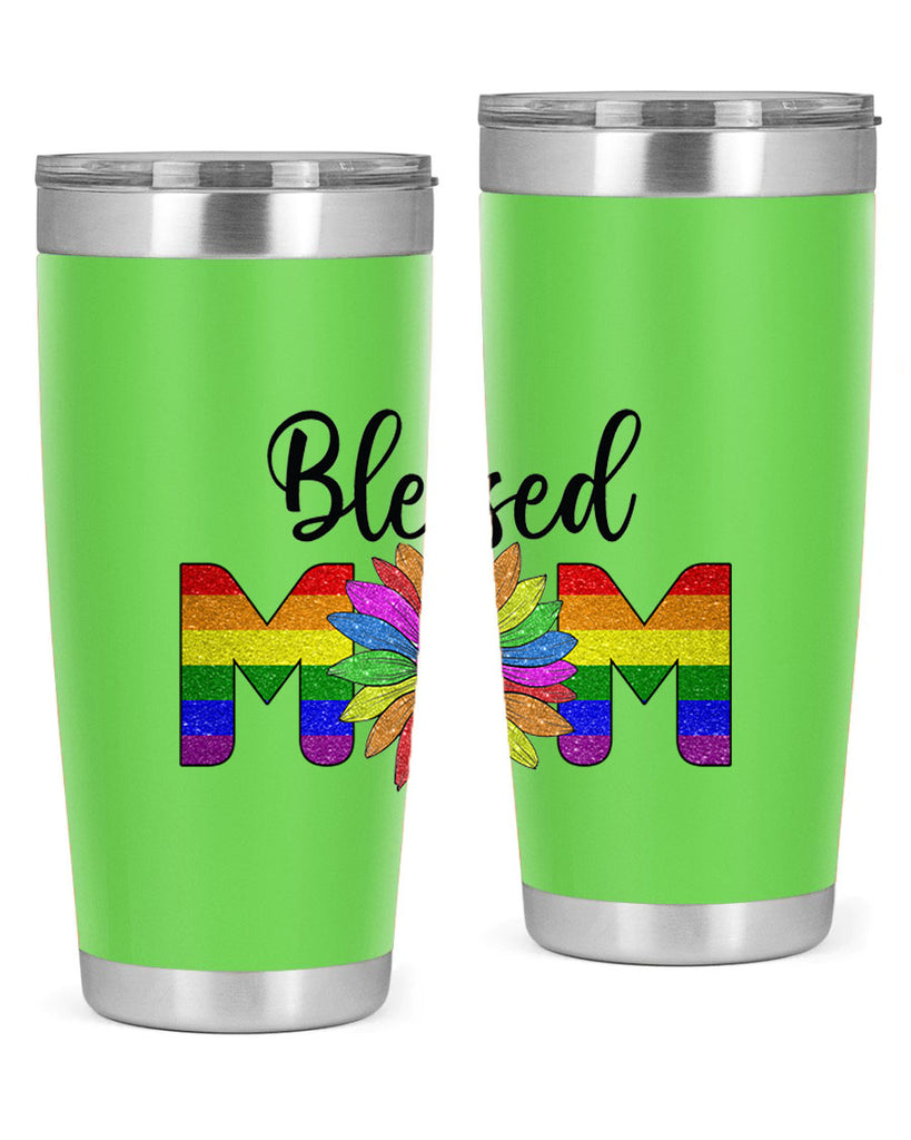 Sunflower Lgbt Blessed Mom  51#- lgbt- Tumbler