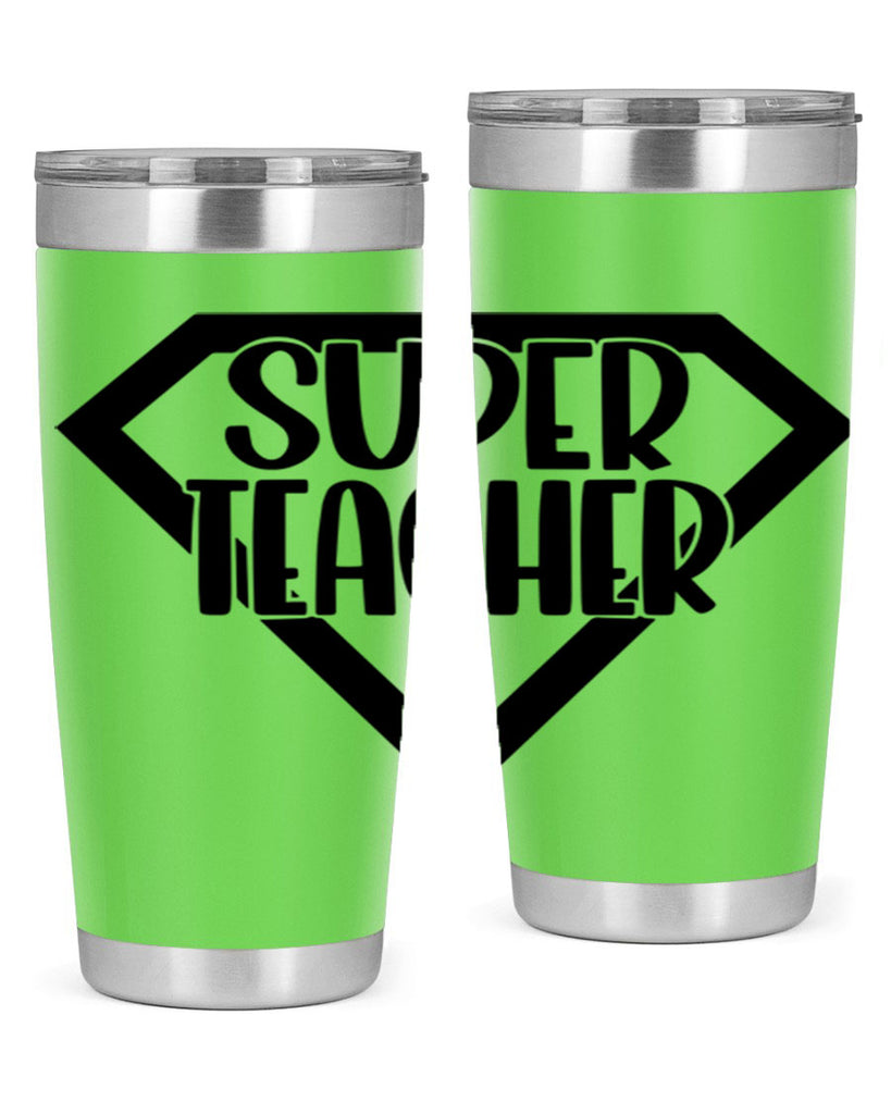 Super Teacher Style 55#- teacher- tumbler