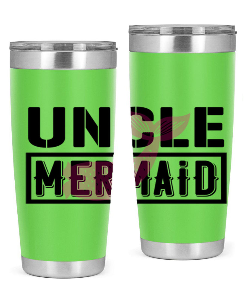 Uncle mermaid 634#- mermaid- Tumbler