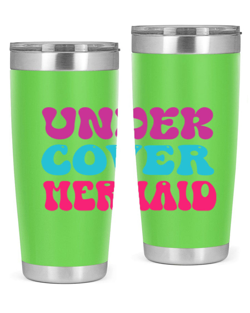 Under Cover Mermaid 635#- mermaid- Tumbler