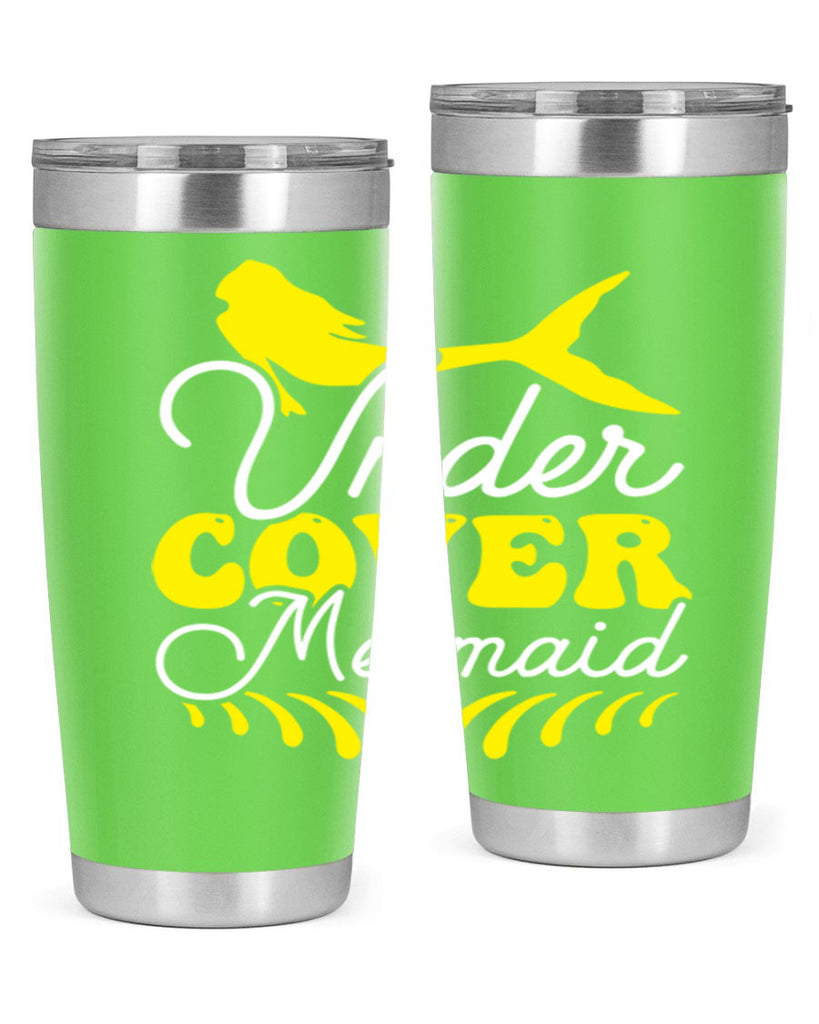 Under Cover Mermaid 637#- mermaid- Tumbler