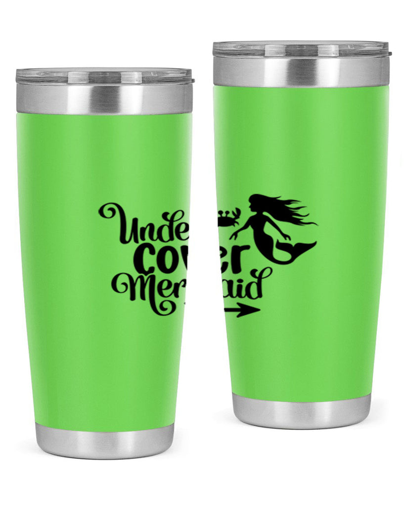 Under Cover Mermaid 641#- mermaid- Tumbler