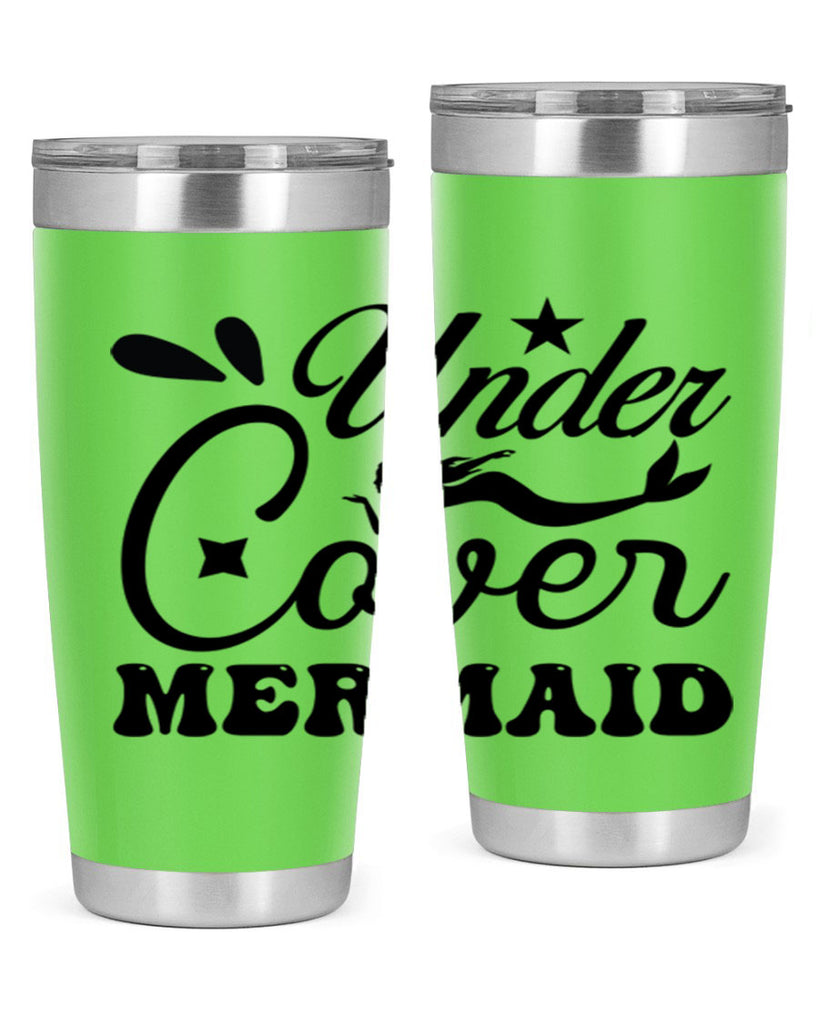 Under cover mermaid 646#- mermaid- Tumbler