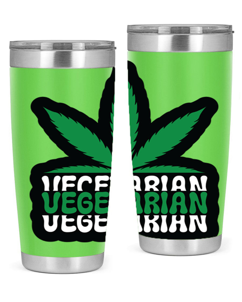 Vegetarian 271#- marijuana- Tumbler