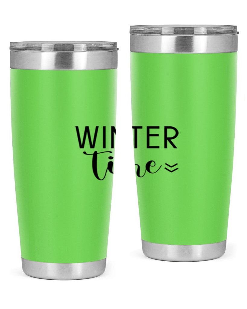 Winter Time 526#- winter- Tumbler