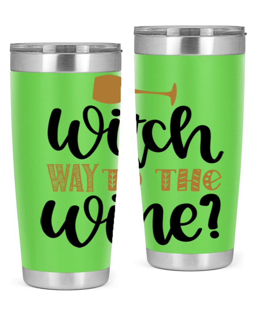 Witch Way to the Wine 651#- fall- Tumbler