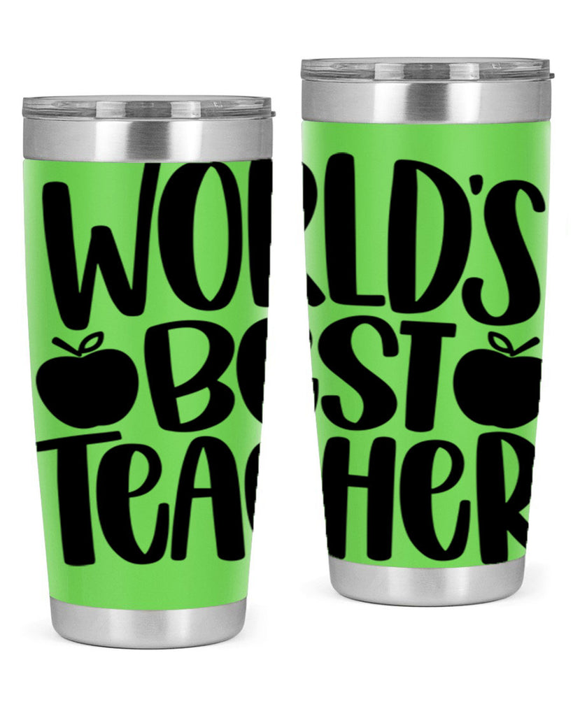 Worlds Best Teacher Style 28#- teacher- tumbler