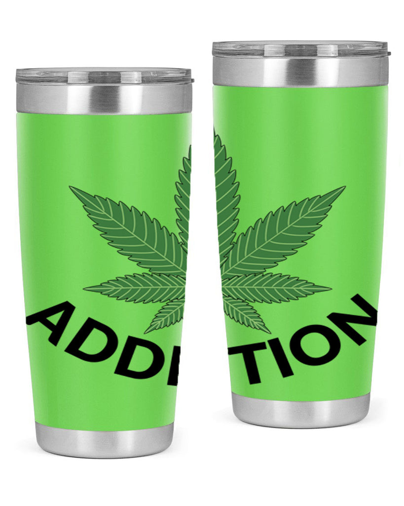 addiction cannabis 8#- marijuana- Tumbler