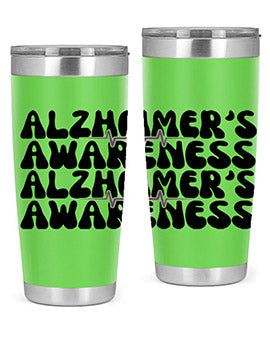 alzheimer s awareness 5#- alzheimers- Tumbler