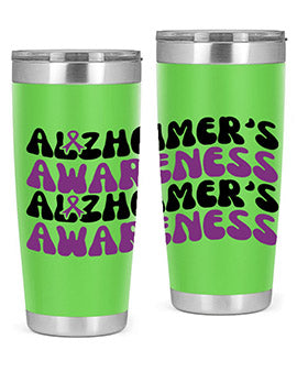 alzheimers awareness 114#- alzheimers- Tumbler