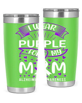 alzheimers awareness 116#- alzheimers- Tumbler