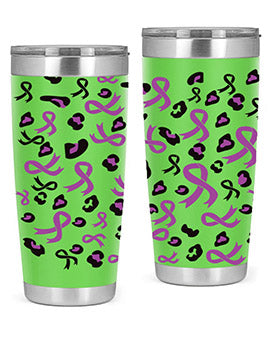 alzheimers awareness style 105#- alzheimers- Tumbler