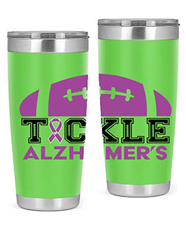 alzheimers awareness style 110#- alzheimers- Tumbler