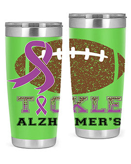 alzheimers awareness style 112#- alzheimers- Tumbler
