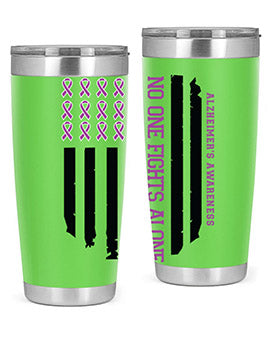 alzheimers awareness style 92#- alzheimers- Tumbler