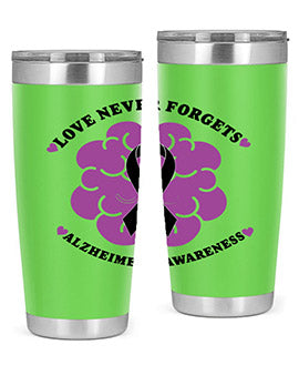 alzheimers awareness style 95#- alzheimers- Tumbler