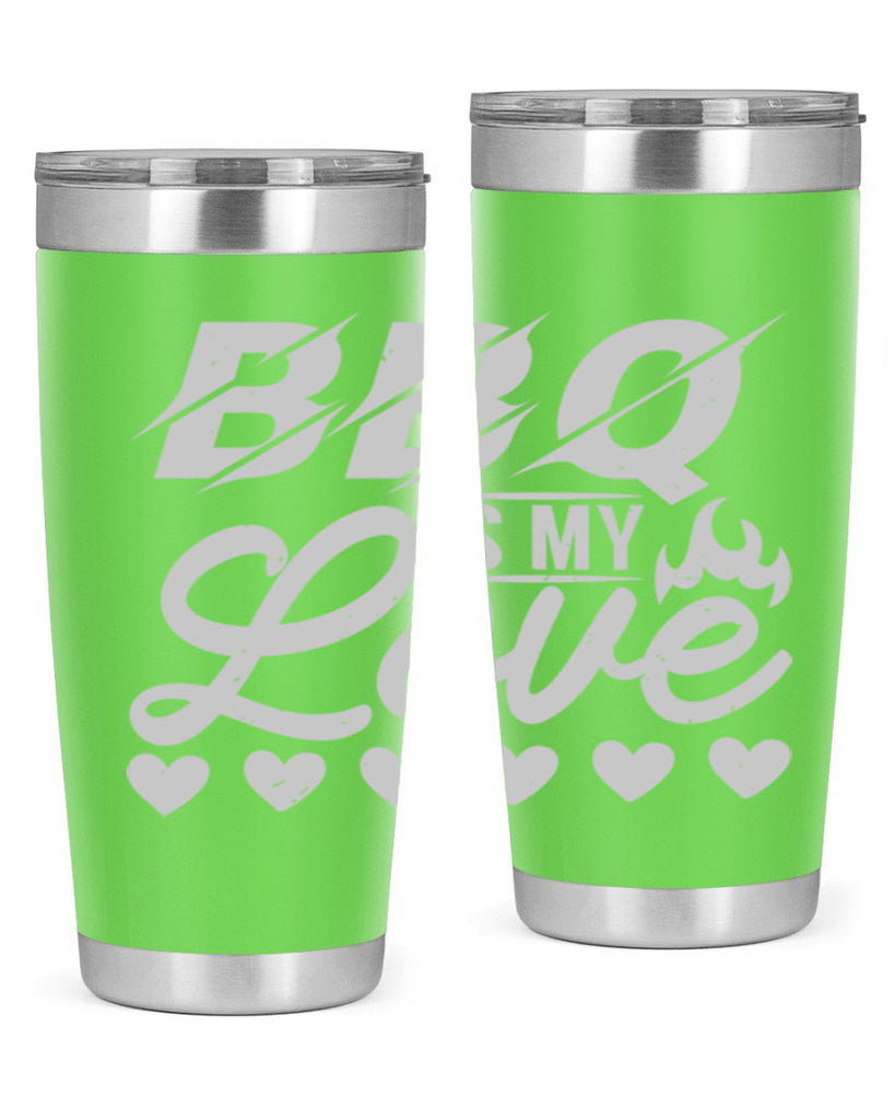 bbq is my love 17#- bbq- Tumbler