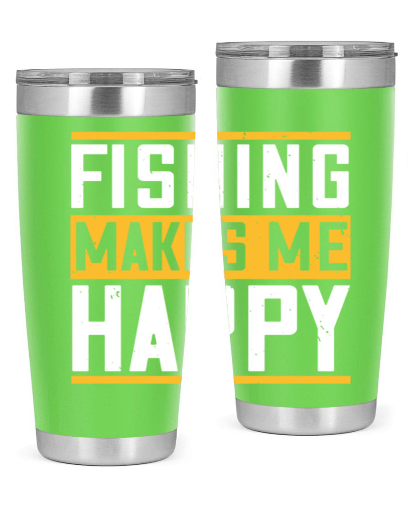 be happy and go for fishing 267#- fishing- Tumbler