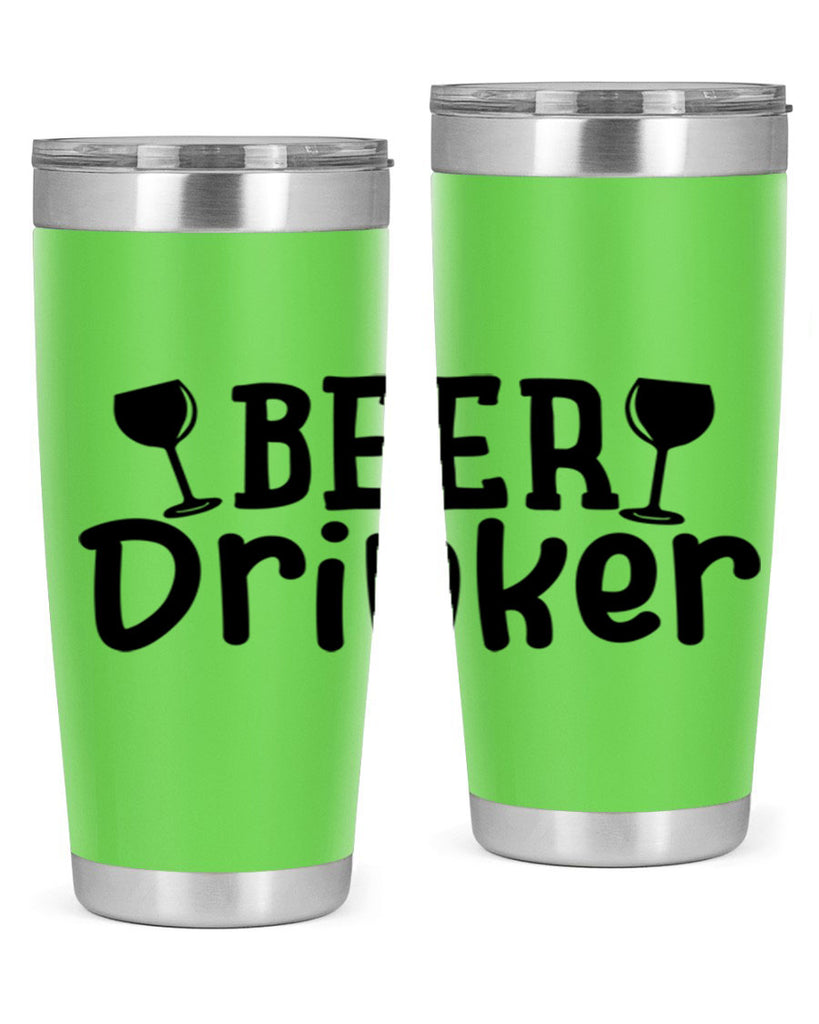 beer drinker 133#- beer- Tumbler