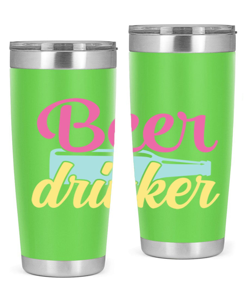 beer drinker 134#- beer- Tumbler