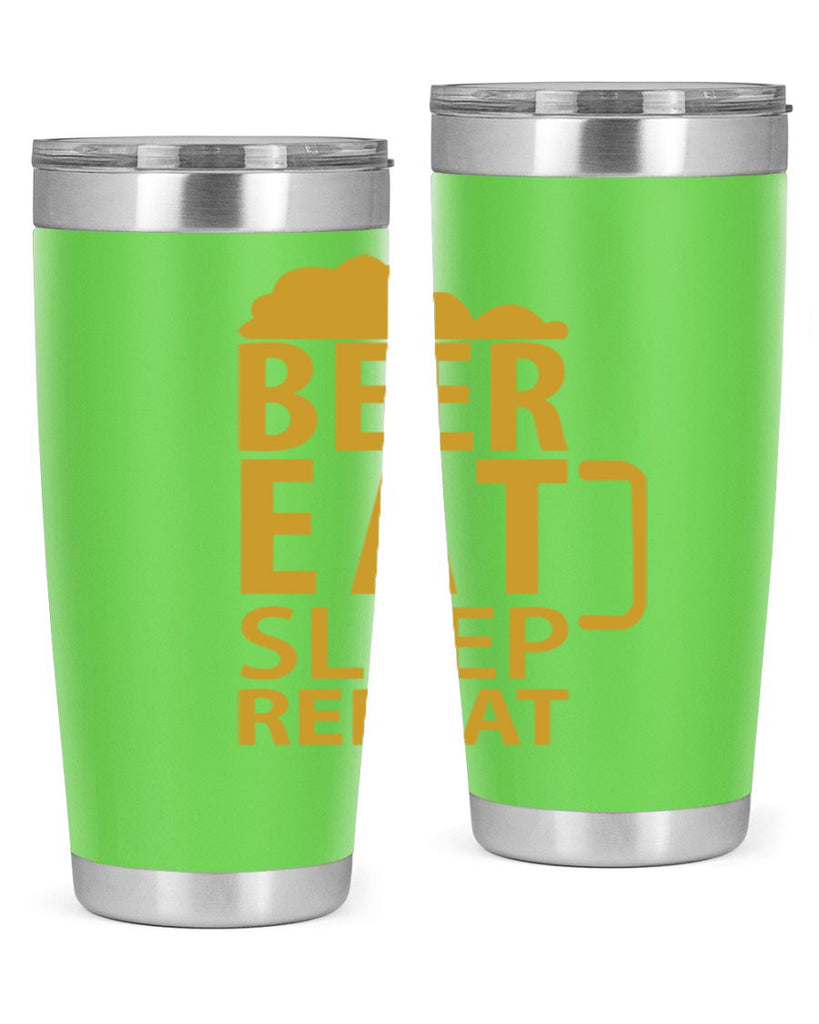 beer eat sleep 109#- beer- Tumbler