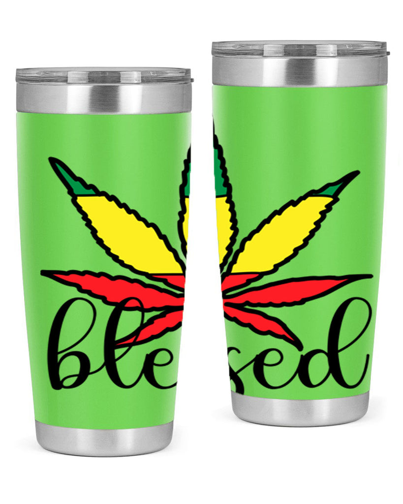 blessed cannabis jamacian 18#- marijuana- Tumbler