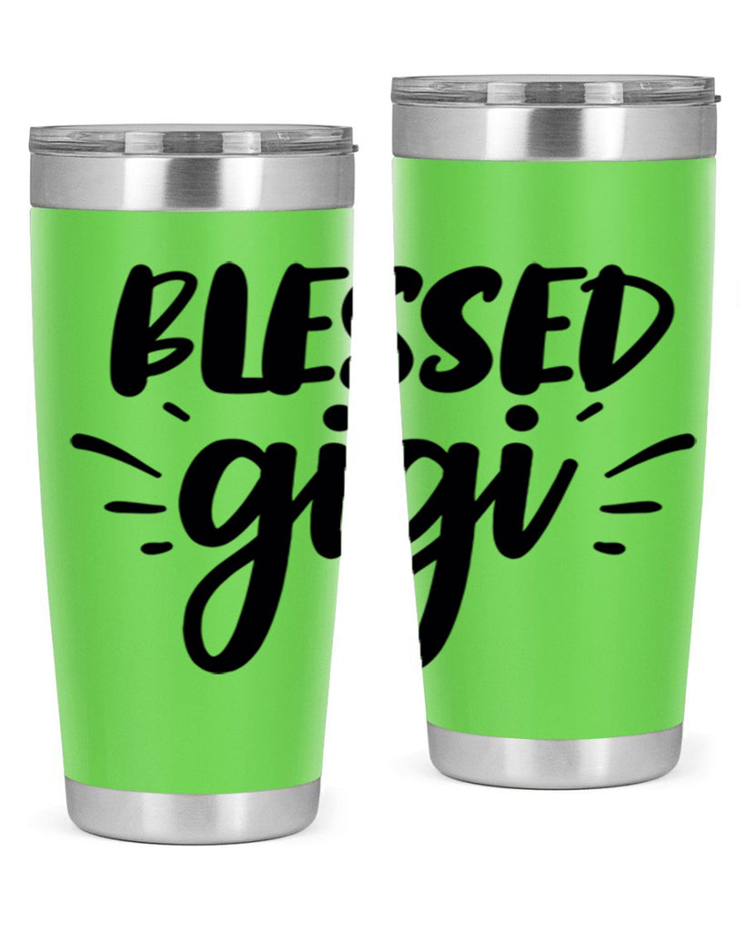 blessed gigi 64#- grandma - nana- Tumbler