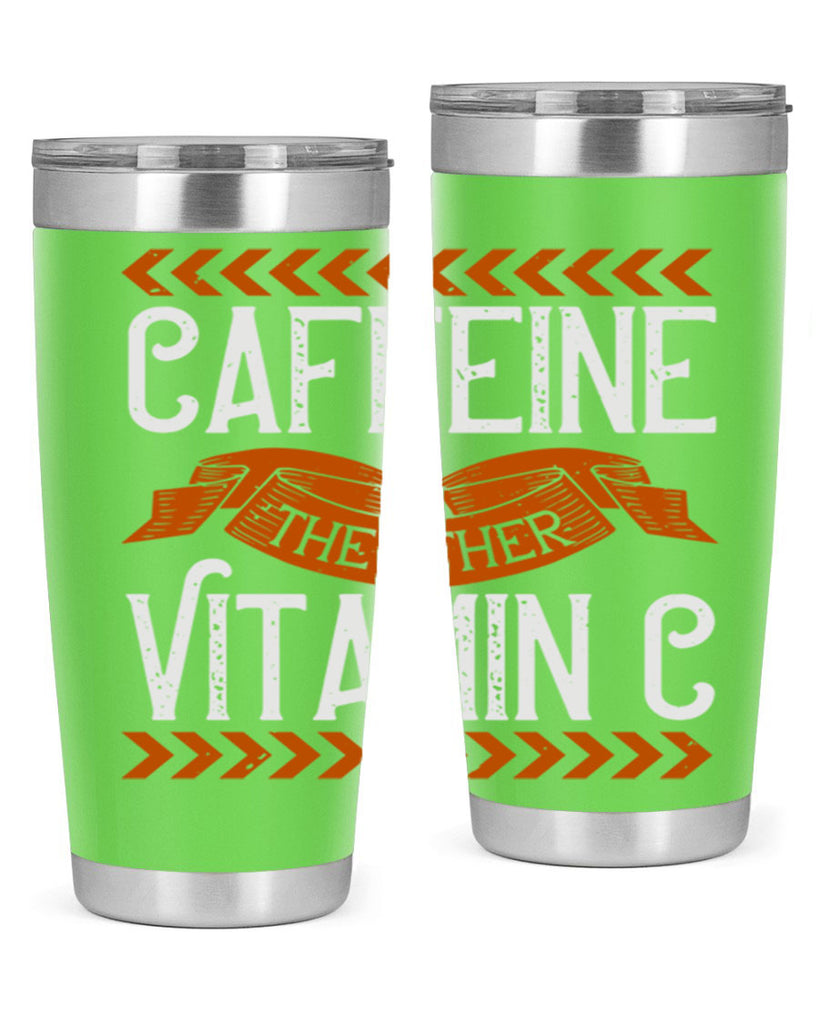 caffeinethe other vitamin c 195#- coffee- Tumbler