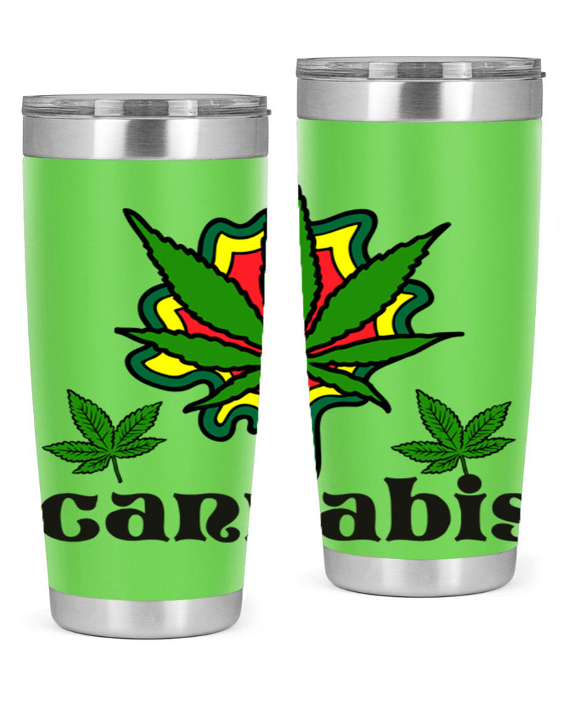 cannabis a 39#- marijuana- Tumbler